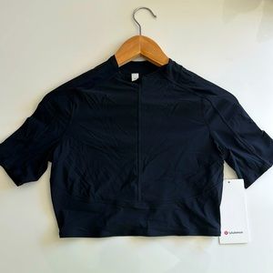 Brand new with tags LULULEMON tight fit short sleeve, tight fit, cropped length